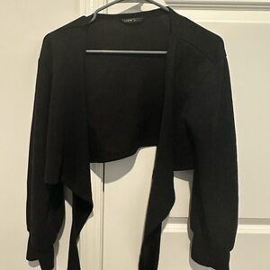 SHEIN Black Cardigan Sweater